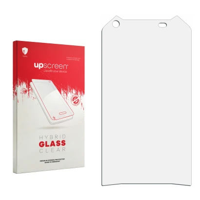 [5537863] upscreen Hybrid Glass Protective Screen Protector for RugGear RG725